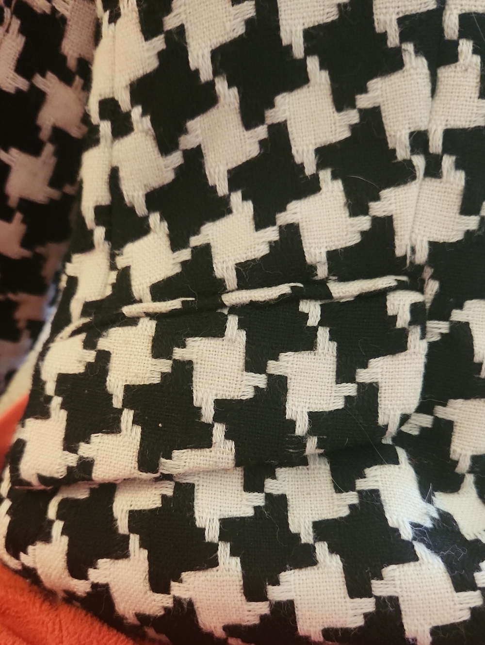 GEORGE Design MARK Eisen TRENDY Houndstooth BLAZER Black WHITE SIZE 12 - Picture 11 of 11